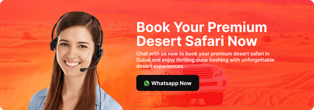 Book your desert safari now