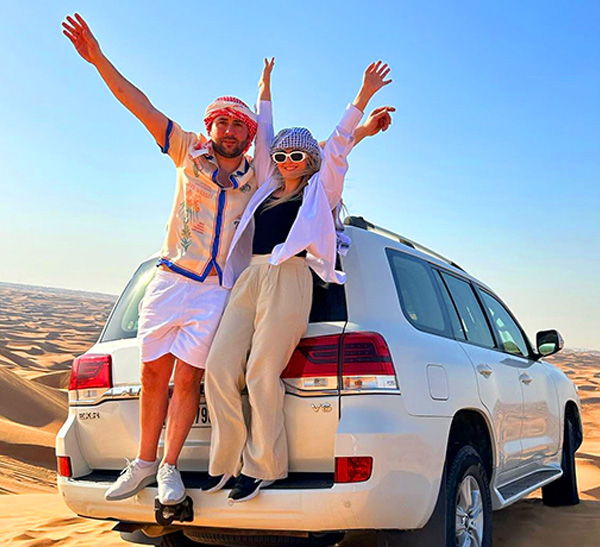 Couple Desert Safari Dubai