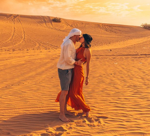 Couple Desert Safari Dubai