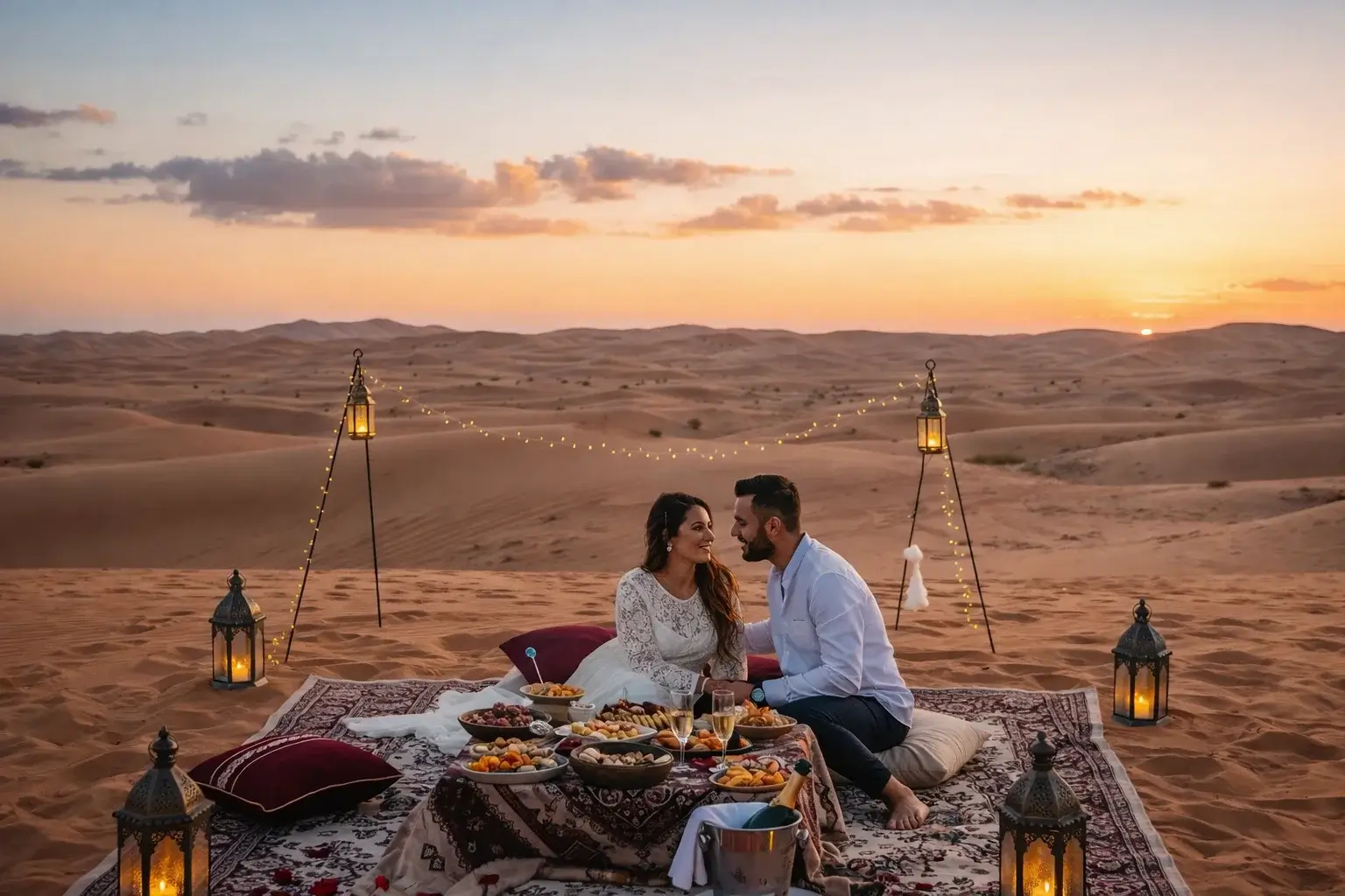 Couple Desert Safari Dubai